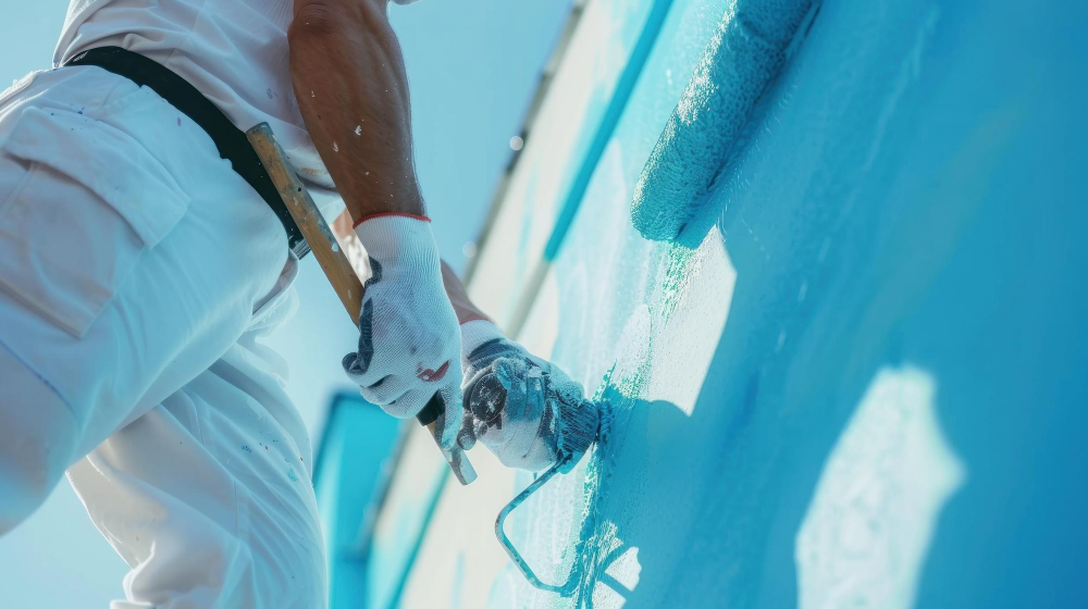 Clorocaucho con Pinturas Artieda en Pamplona